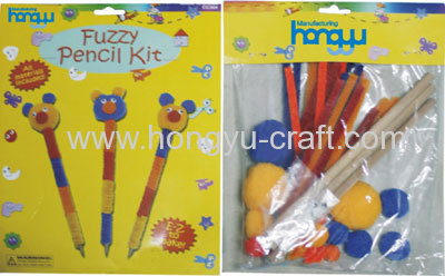 Fuzzy Pencil Kit