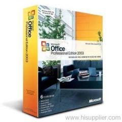 microsoft office 2003 professional retail box