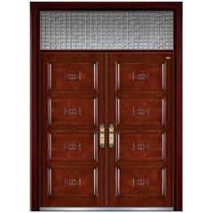 exterior wood door