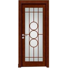 Wood Glass Door