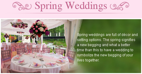 Spring Weddings