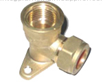 Brass Wallplate Elbow