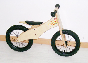 Wooden Flame Bike