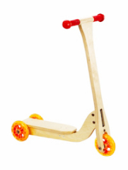 wooden toy scooter