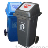 plastic waste bin