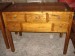 Antique recycle wood table