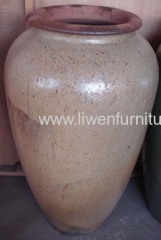Antique imitation pottery jar