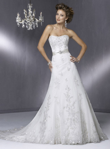 classic cheap wedding dress