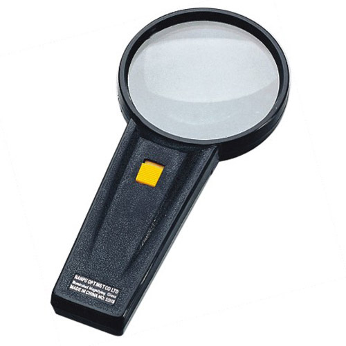 lighted magnifying glass