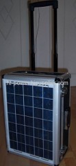 Foldable Solar power generator set