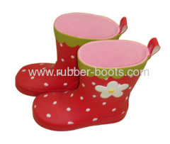 kids rubber boots