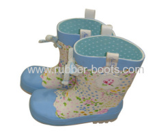 kids rubber boot