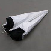 White flash brolly box umbrella