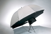 White flash brolly box umbrella