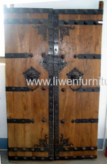 Chinese antique iron doors