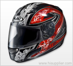 Red Stripping Color helmet  CL SP Throttle