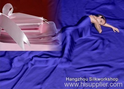 silk bedsheet and silk duvet cover