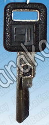 Chevrolet Vats Key Single Side Number #9