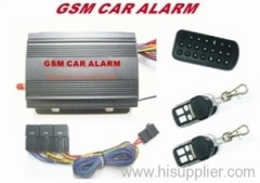 Car GSM alarm system