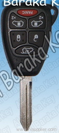 Dodge Caravan Remote 6Buttons 2004 To 2007 (USA)