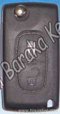 Peugeot Remote Cover 2Button Flip