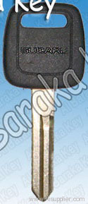 Subaru Transponder Key With 4D-62 Chip