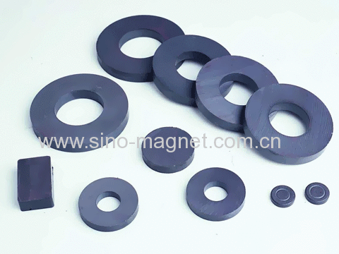 hard ferrite magnets