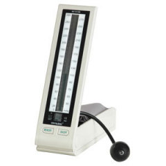Mercury-free light display sphygmomanometers