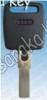Audi Transponder Key With New Magic Chip 2006 and up