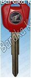 honda motorcycle key red