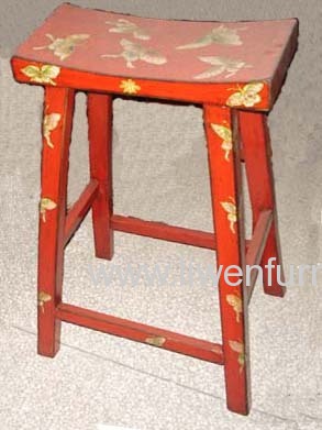 Chinese classical pained stool