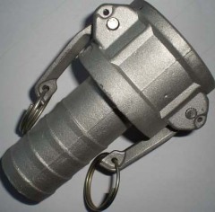 Aluminium camlock coupling part