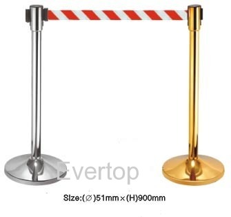 Retractable belt Stanchion