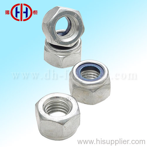 Zinc Plate Nylon Lock nut