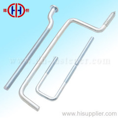 Metal hook screw