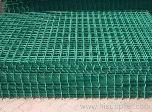 PVC coated welded panel