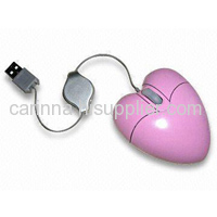 heart mouse/wired mouse
