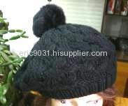 knit beret