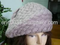 knit beret