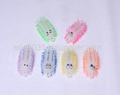 4" transparent eyes caterpillars (single color)