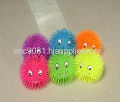 5" smile face puffer balls