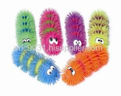 9" caterpillars with painting bracelets