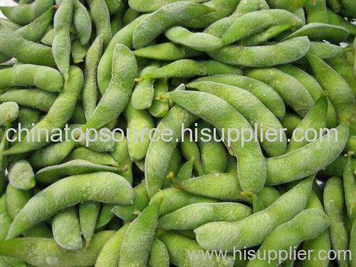 frozen soy bean pods