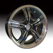 Alloy Wheels BLACK MACHINE FACE LIP