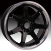 Alloy Wheels black machine lip