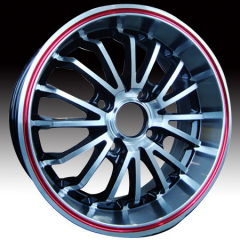 LIGHT ALLOY WHEEL RED STRIPE