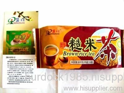 Brown rice tea