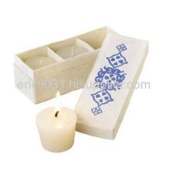 rectangular candle box