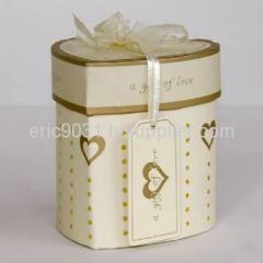 tall heart gift box