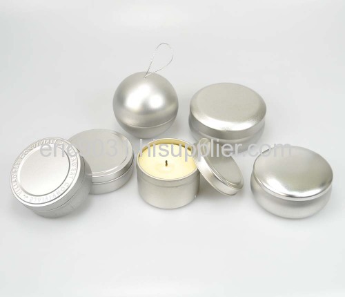 seamless round candle tins